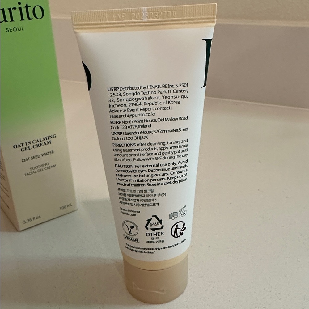 Purito Oat In Calming Gel Cream BNIB - Picture 5 of 8